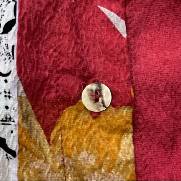 Citron Santa Monica Colorful 100% Silk Sleeveless Women’s Top Medium - Picture 6 of 9